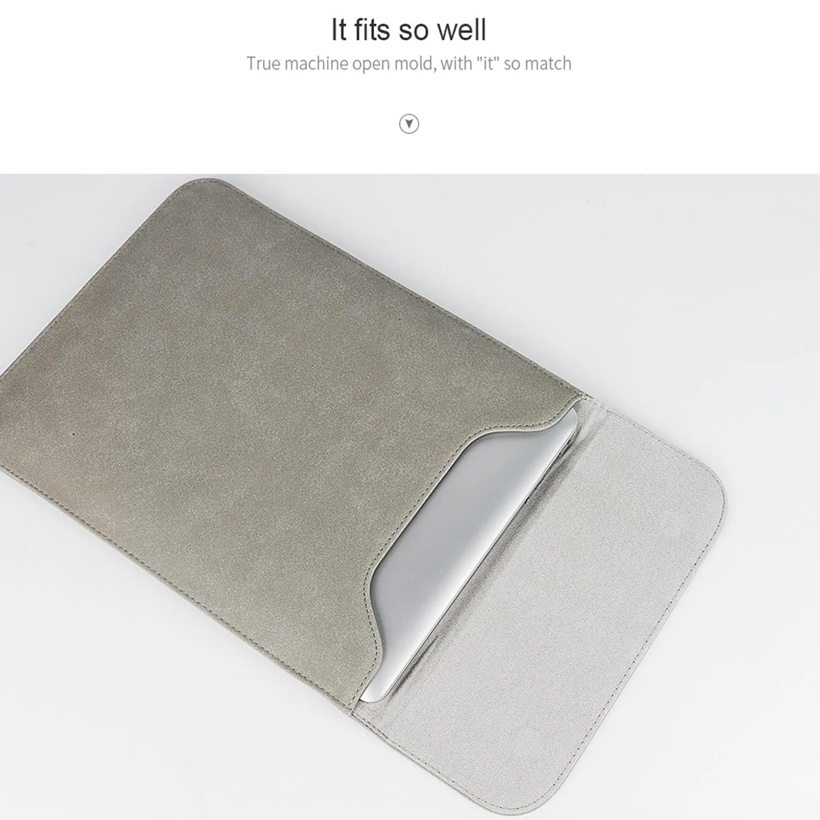 13.3 Inch Ultra-thin Notebook Liner Bag with Small Bag - Perfect for On-the-go