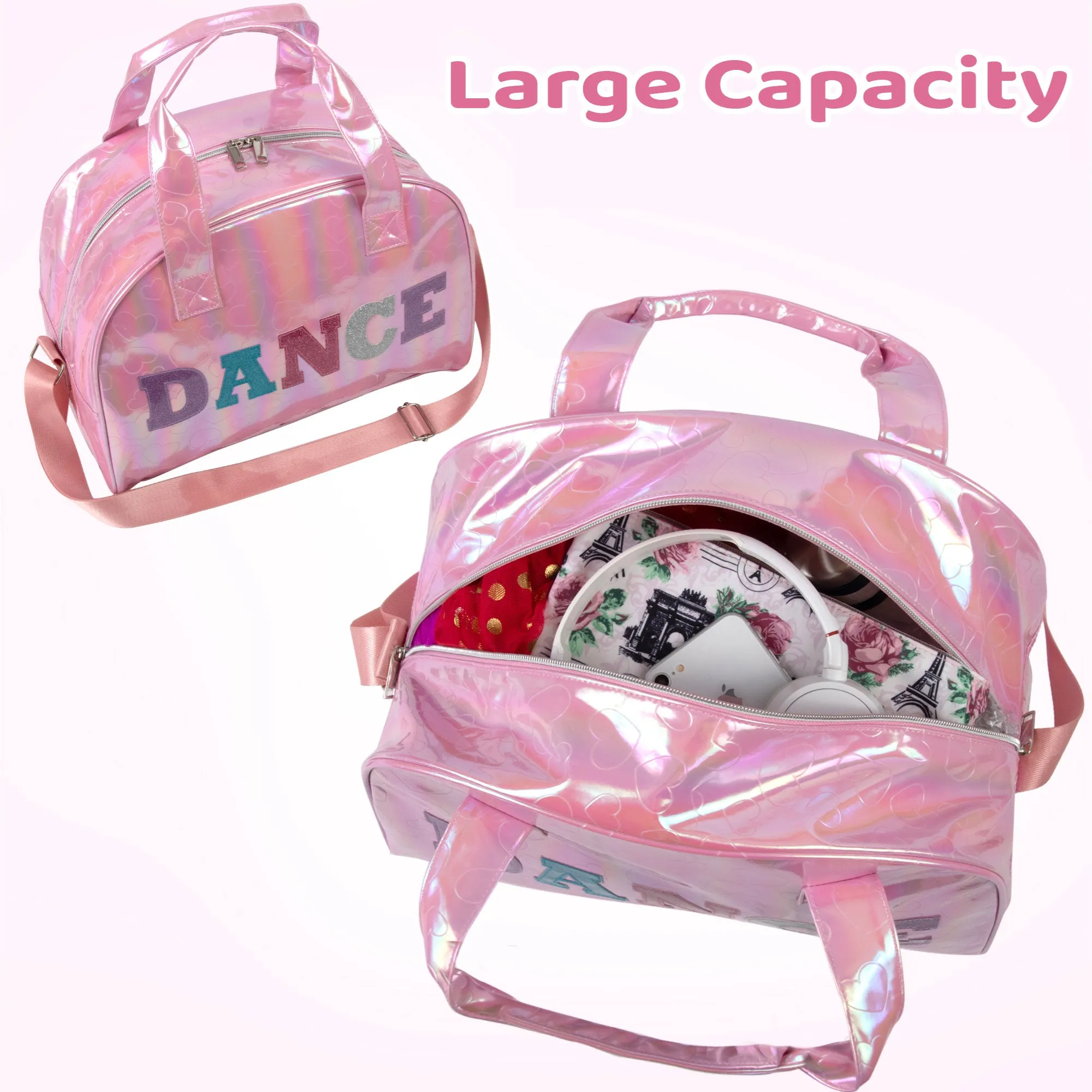 15 Inch Dance Dome Duffel Bag - 3 Color Choices