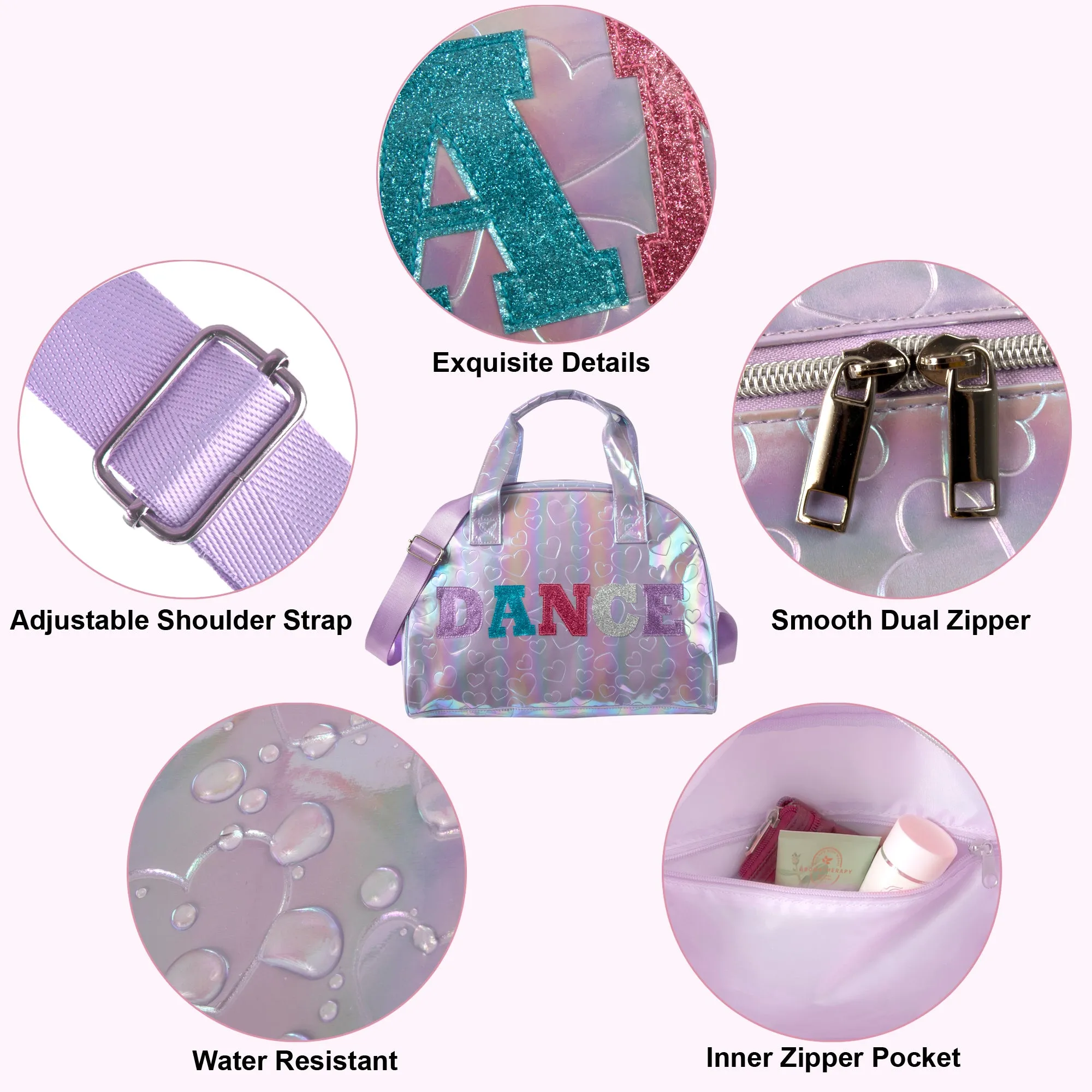 15 Inch Dance Dome Duffel Bag - 3 Color Choices