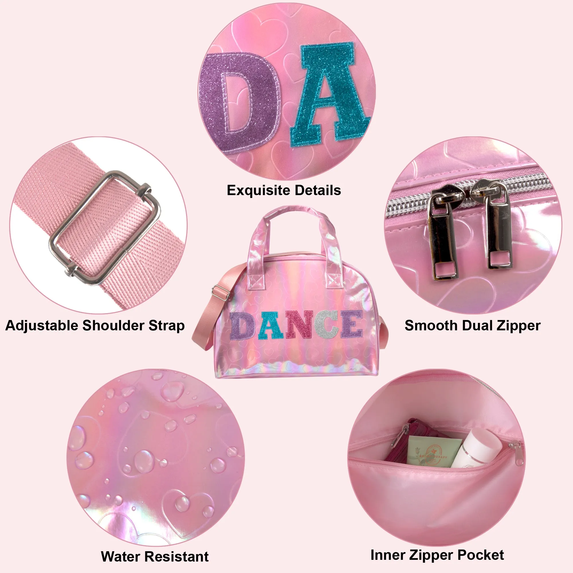 15 Inch Dance Dome Duffel Bag - 3 Color Choices