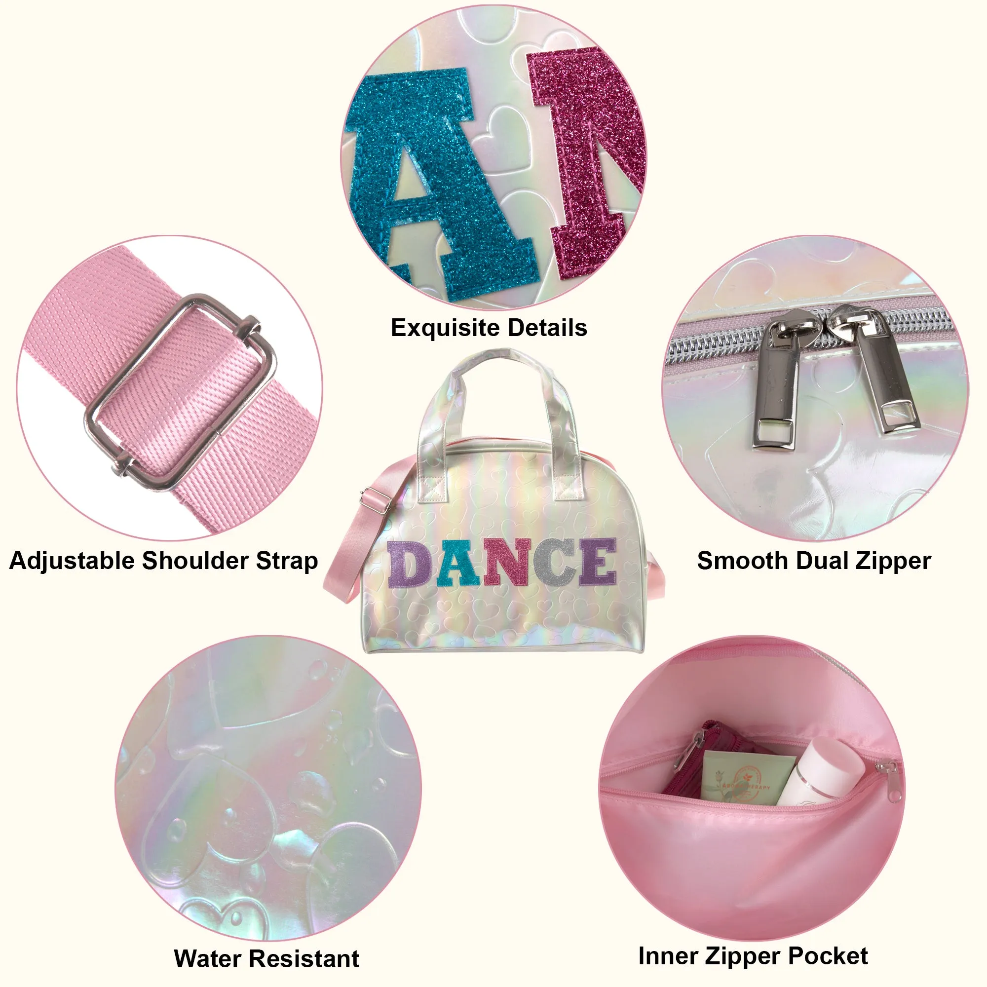 15 Inch Dance Dome Duffel Bag - 3 Color Choices