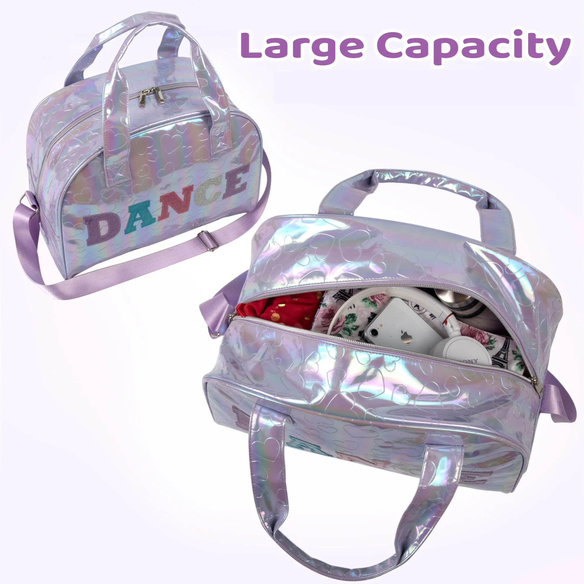 15 Inch Dance Dome Duffel Bag - 3 Color Choices