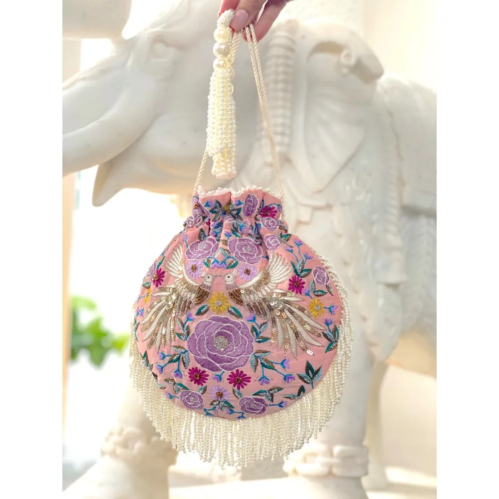 Adora By Ankita Light Pink Phoenix Flapper