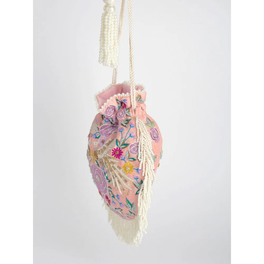 Adora By Ankita Light Pink Phoenix Flapper