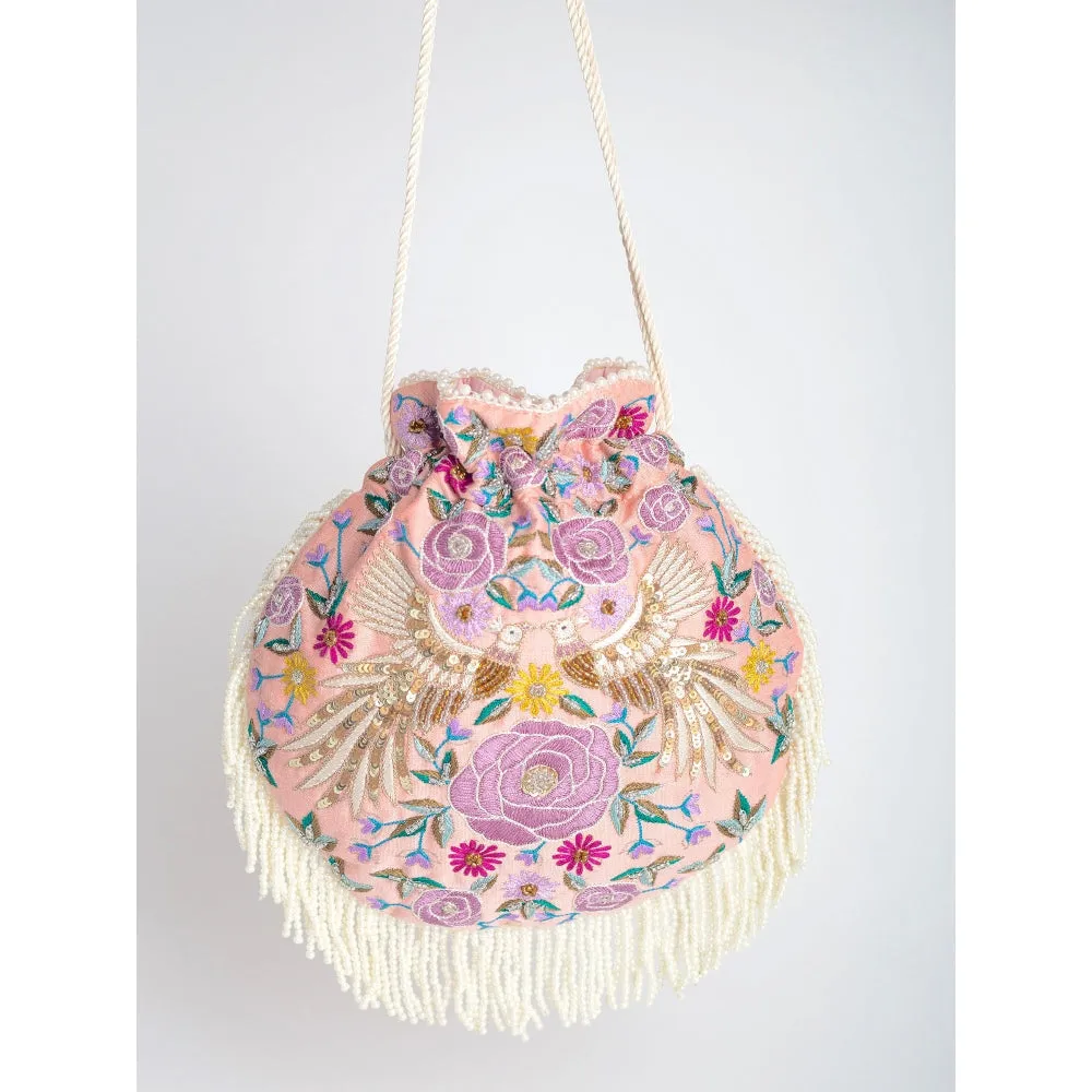 Adora By Ankita Light Pink Phoenix Flapper