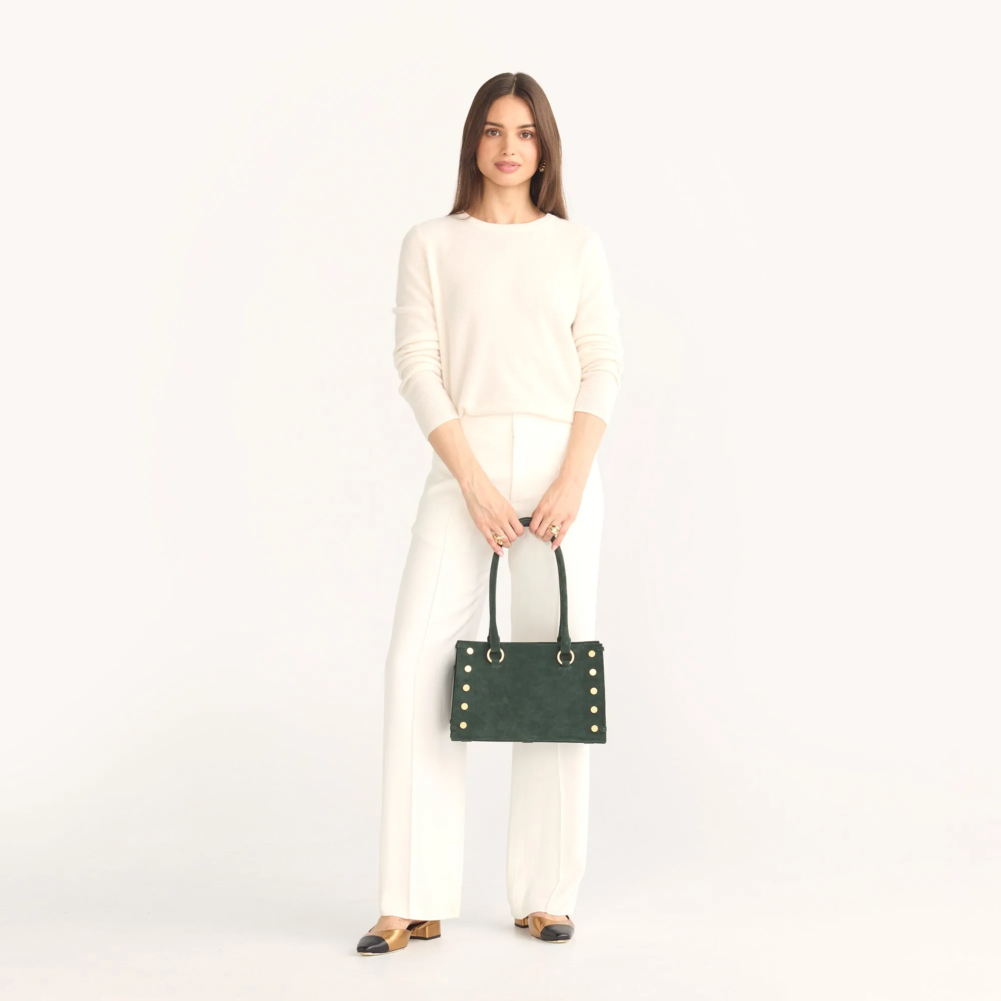 Allen | Green Room Suede/Brushed Gold | Med