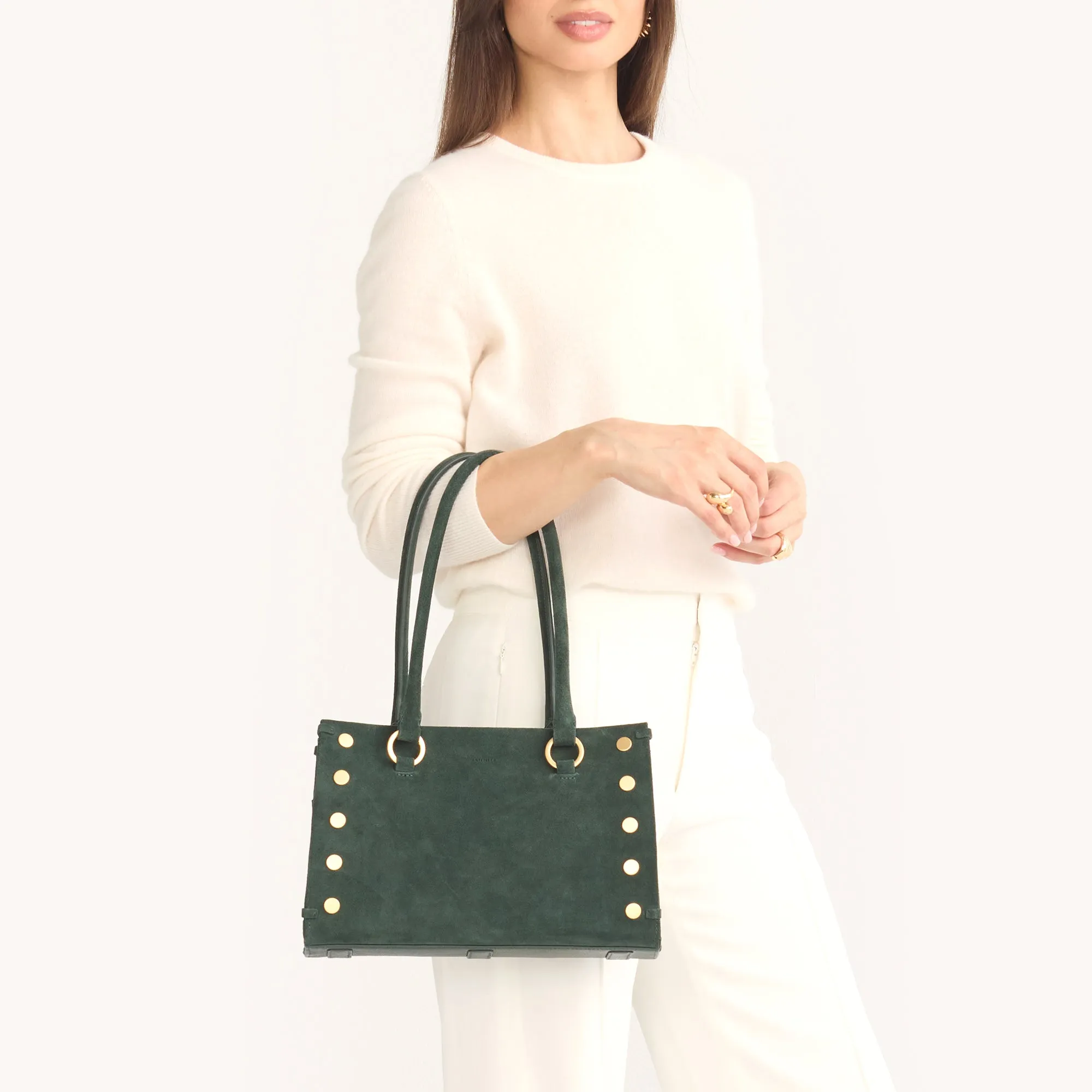 Allen | Green Room Suede/Brushed Gold | Med