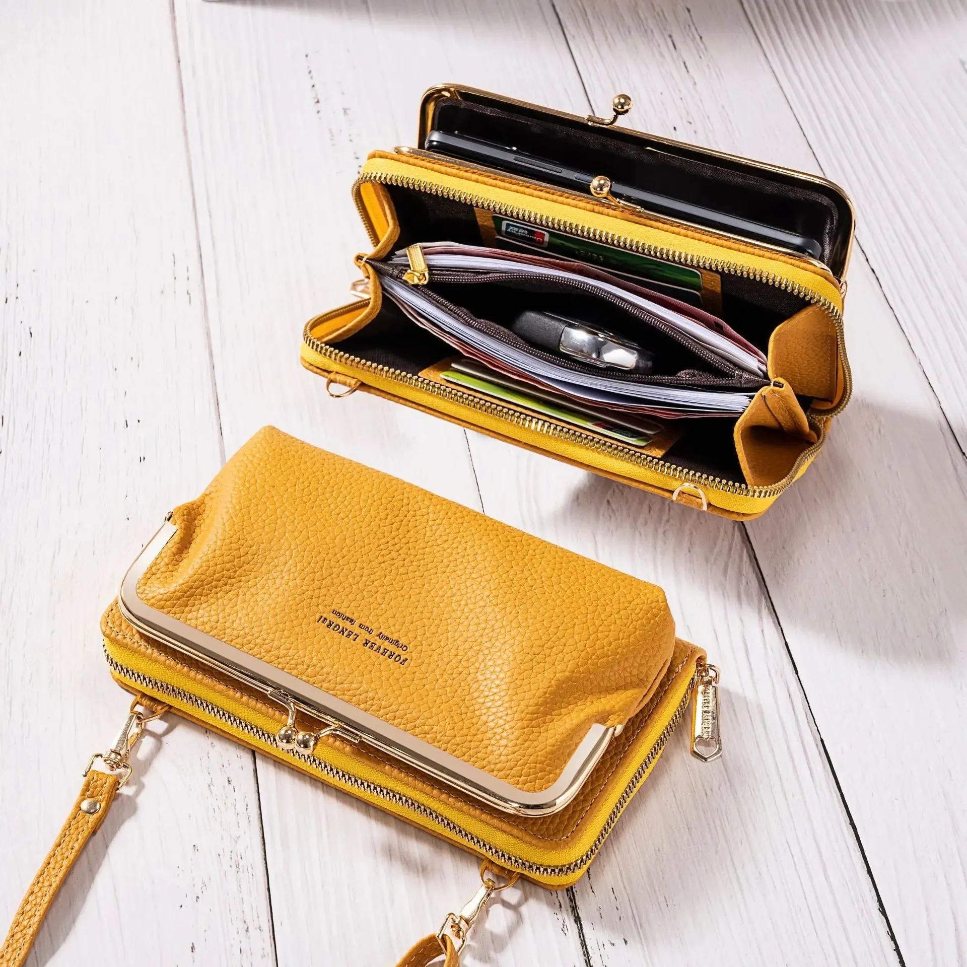 Béatrice – Sac multifonctionnel avec fermeture croisée et design unique