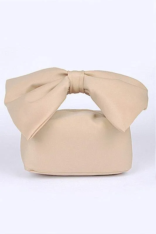 Bow Tie Bento Box Inspired Clutch Bag