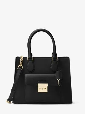 Bridgette Medium Saffiano Leather Tote
