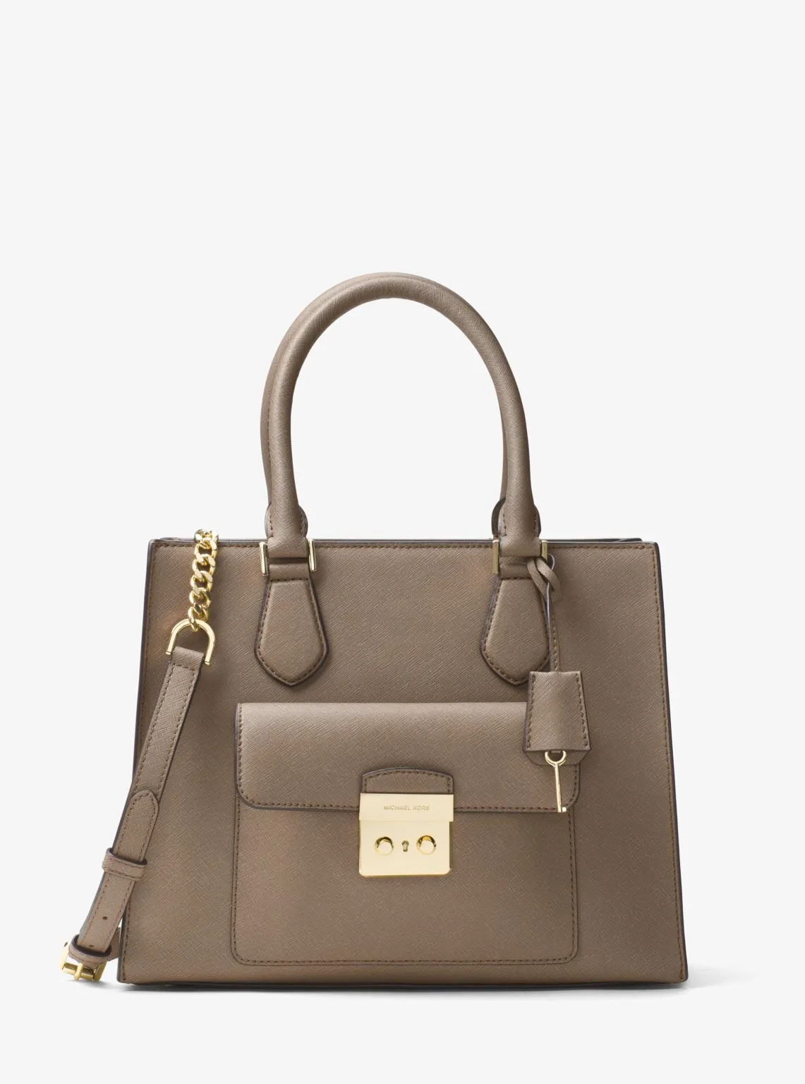 Bridgette Medium Saffiano Leather Tote