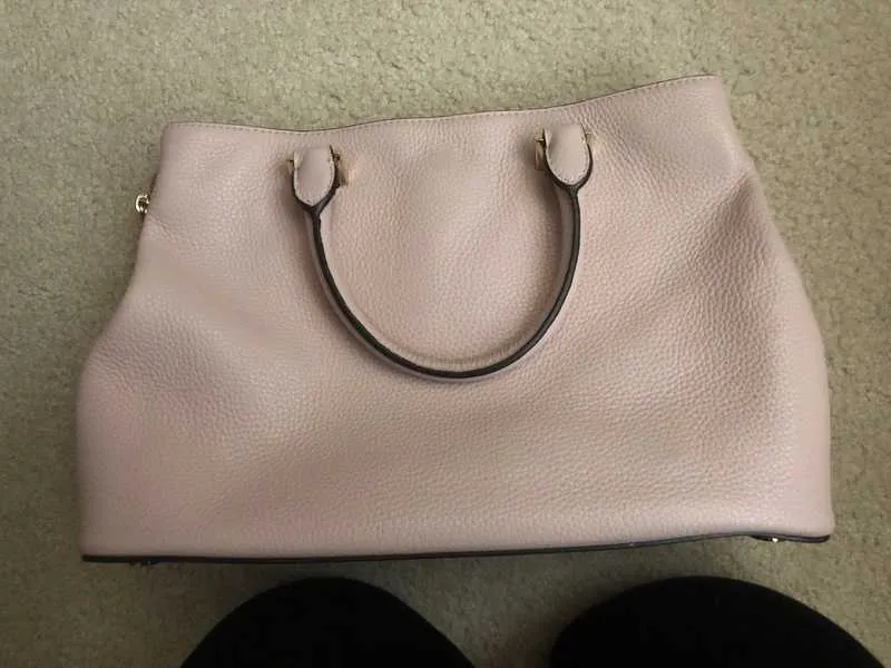 Bridgette Medium Saffiano Leather Tote