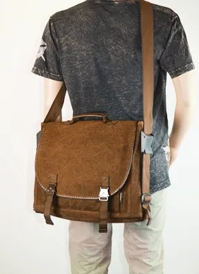 Brown Vintage Style Canvas 14" Laptop