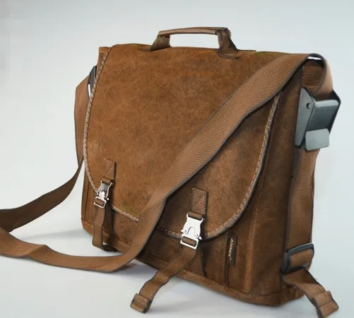 Brown Vintage Style Canvas 14" Laptop