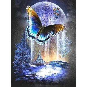 Butterfly And Moon