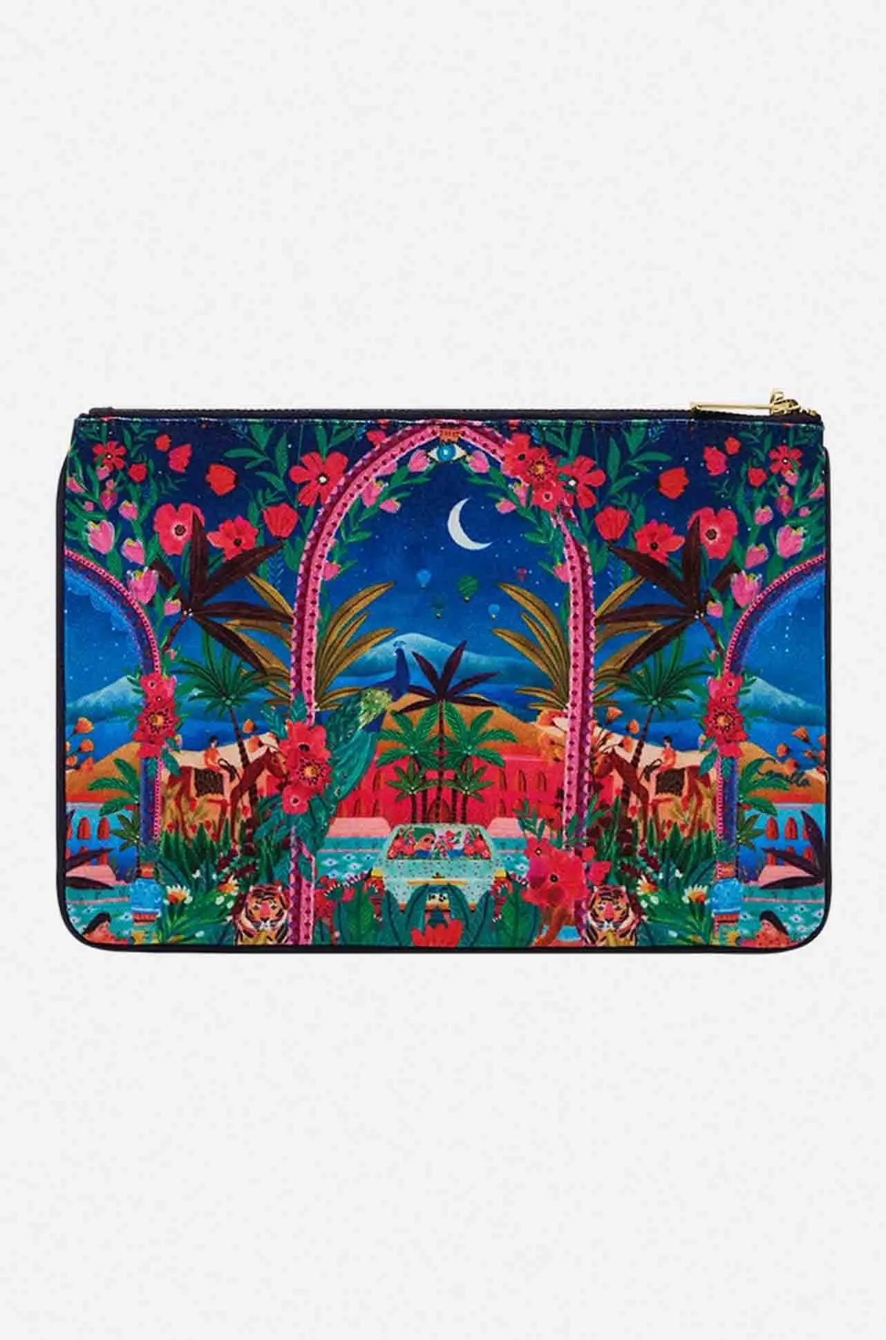 Camilla - Midnight Muses Small Canvas Clutch
