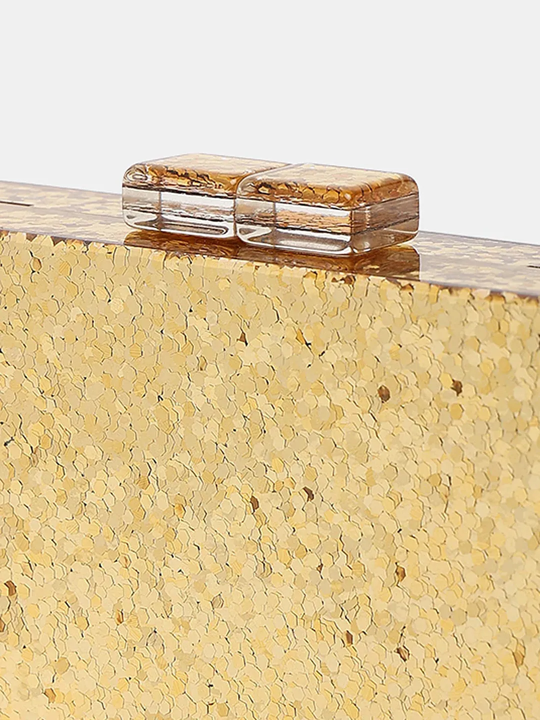 Caprese Gianna Clutch Small Gold