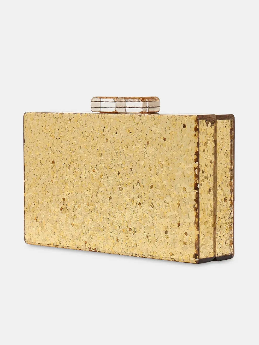 Caprese Gianna Clutch Small Gold
