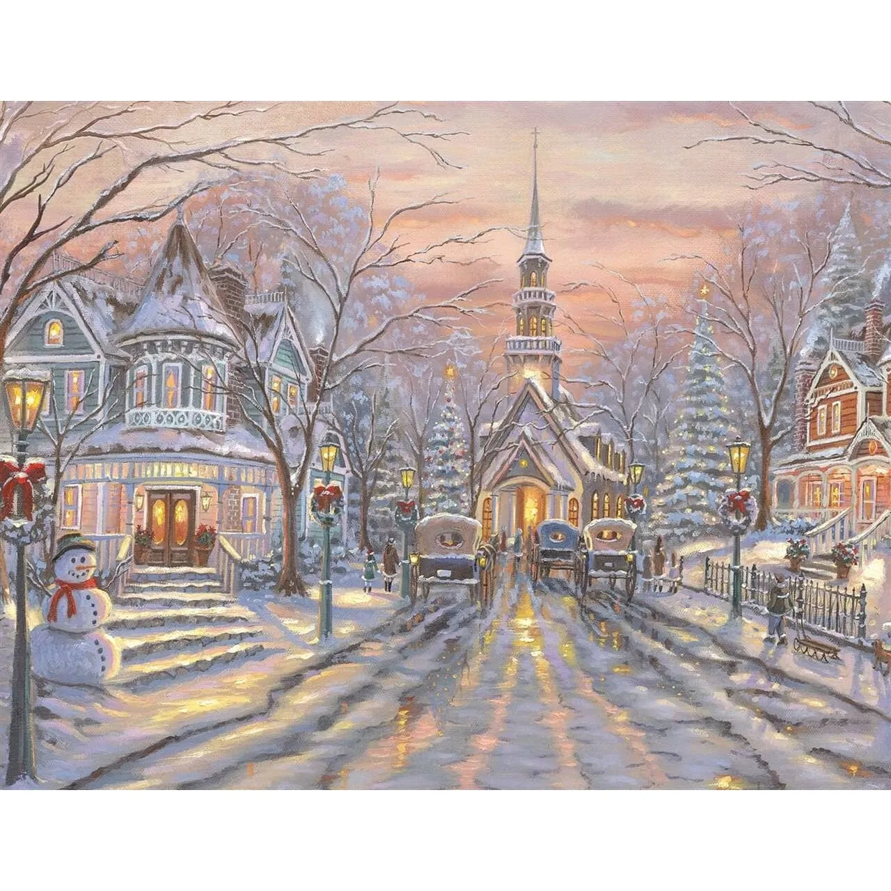 Christmas Village Winter
