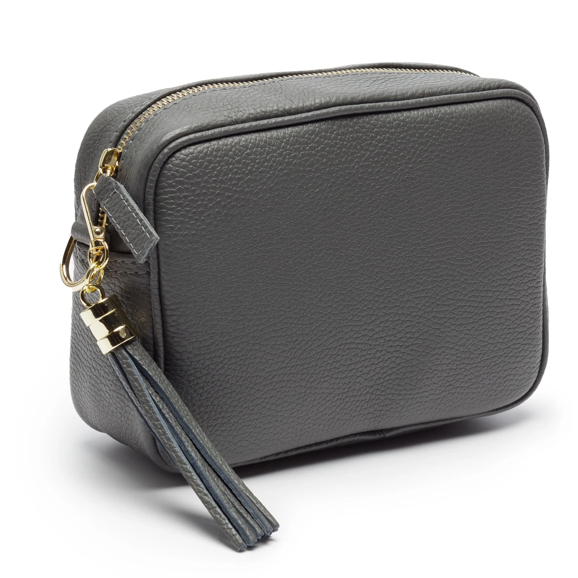 Crossbody Slate (Grey Chevron Strap)
