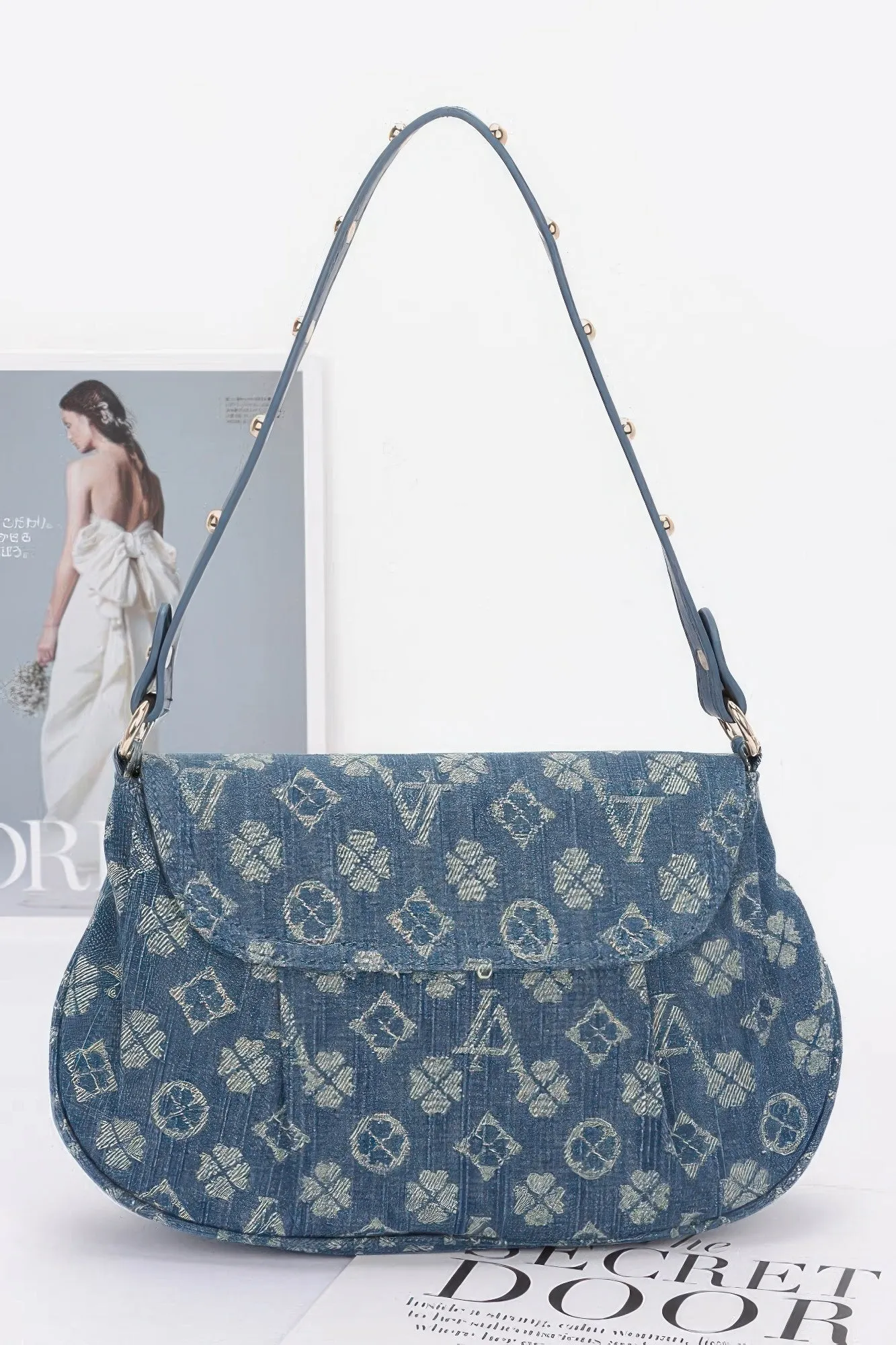 Denim Shoulder Bag