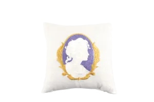 Embroidered Silhouette Cameo Sachets