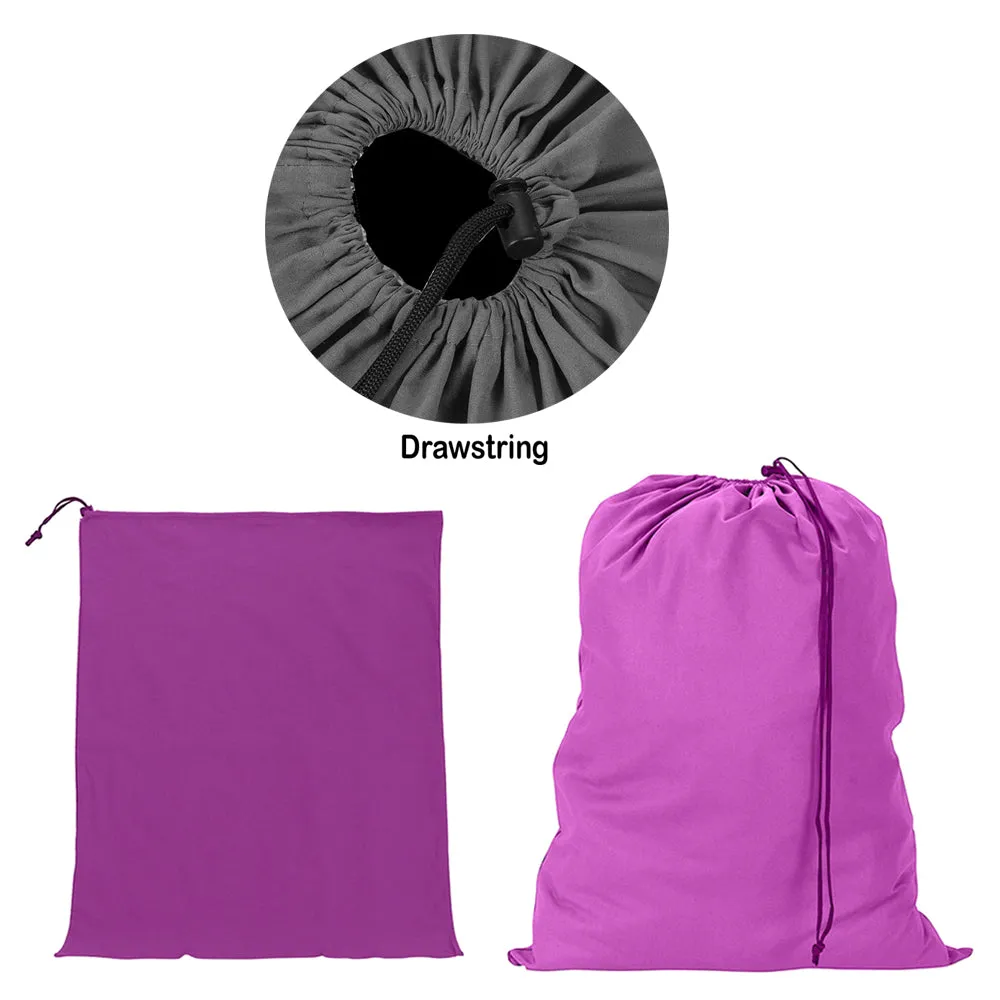 Extra Large Washable Laundry Bag Heavy Duty Hamper Drawstring College 28" X 36"