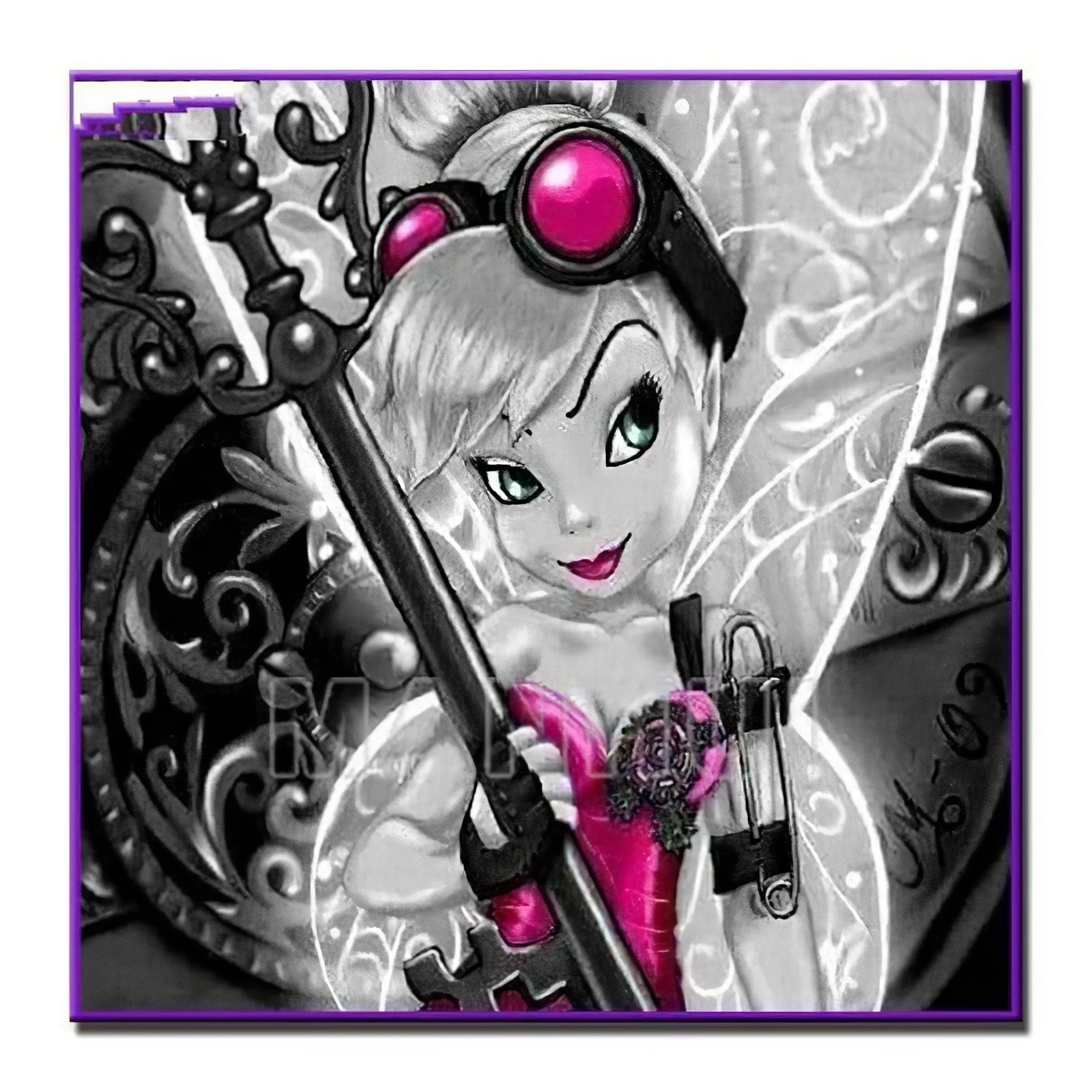 Fairy With  Pink Bell