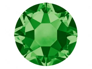Fern Green Preciosa Hotfix Flatback Rhinestone Crystal Rhinestones