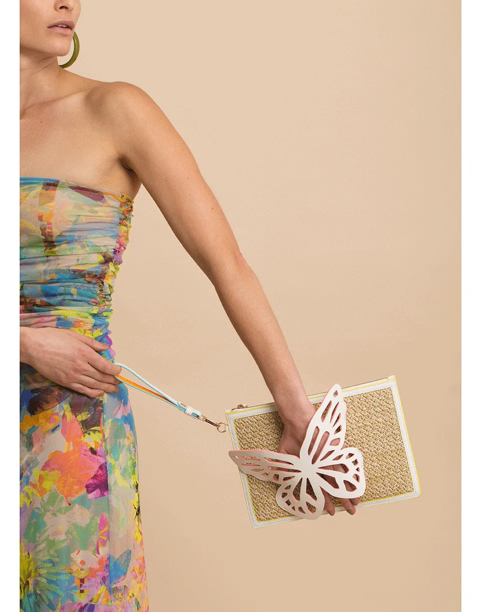 Flossy Butterfly Pouchette