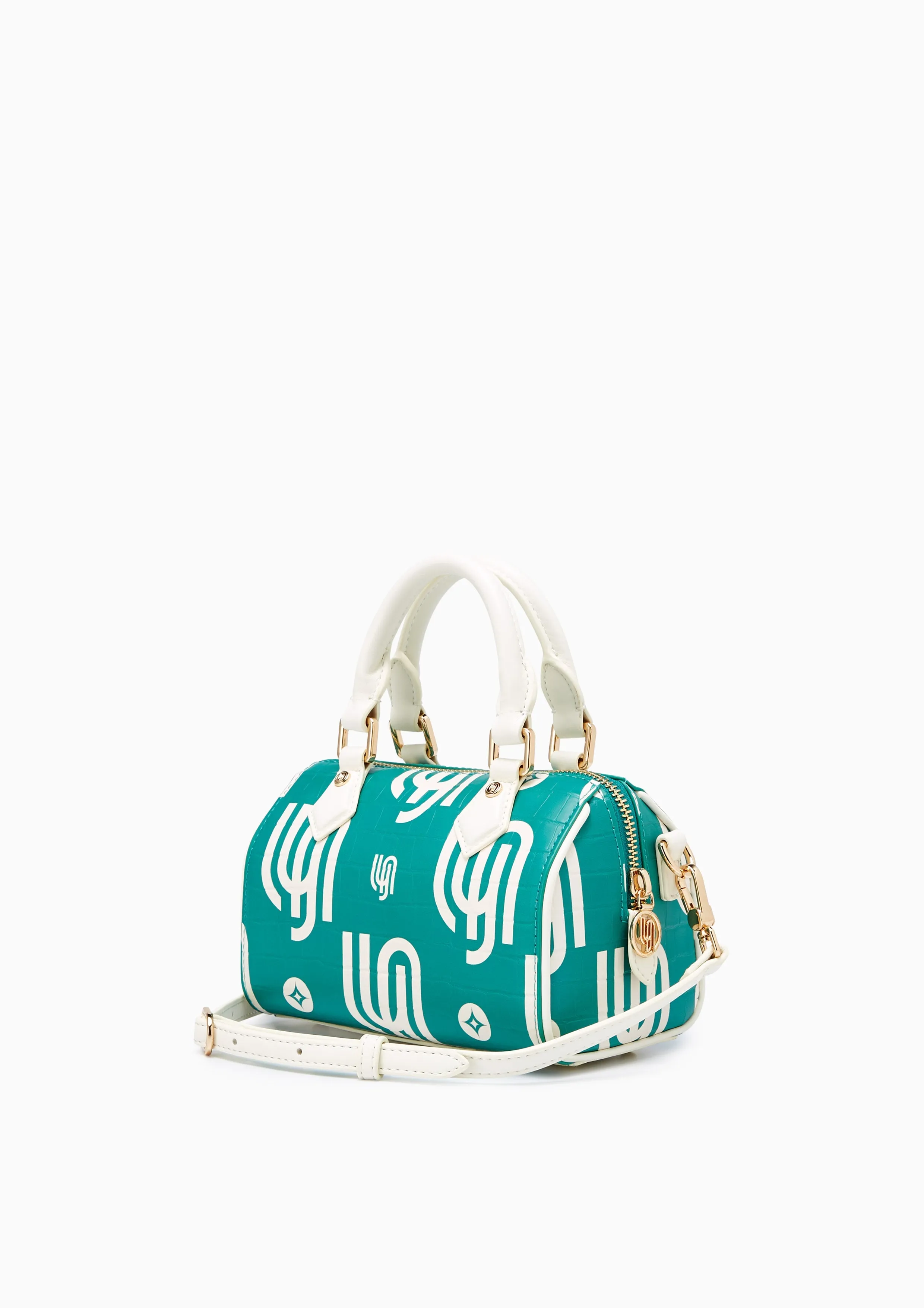 Fray Inf Print M Handbag Printed Green