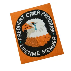 Frequent Crier Program - Woven Sticky Patch