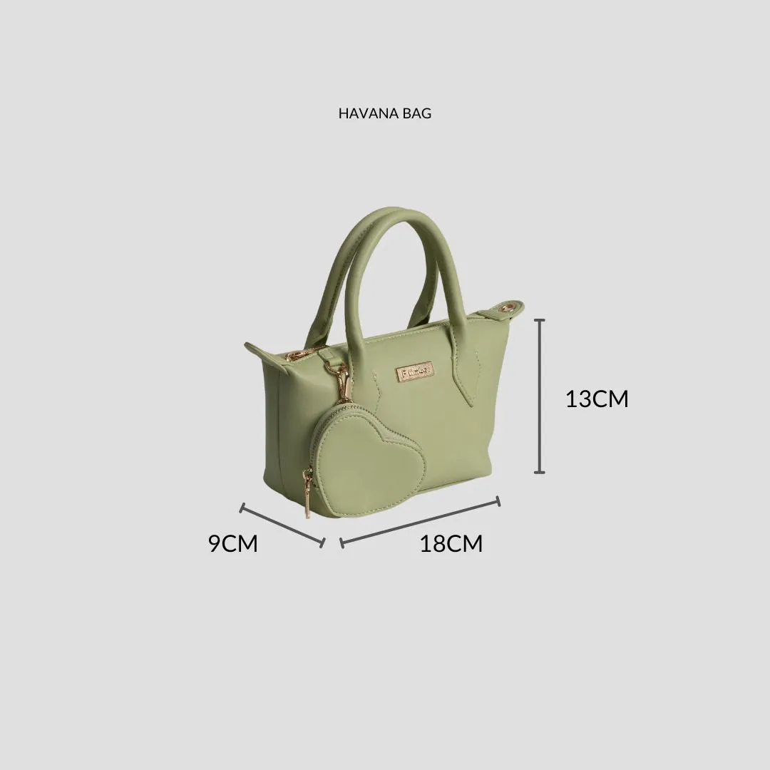 F.timber Havana Top Handle Crossbody Bag