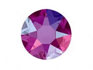 FuchsiaShimmer Preciosa Hotfix Flatback Rhinestone Crystal Rhinestones