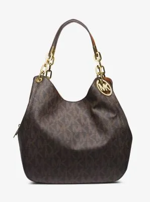 Fulton Large Logo Shoulder Bag