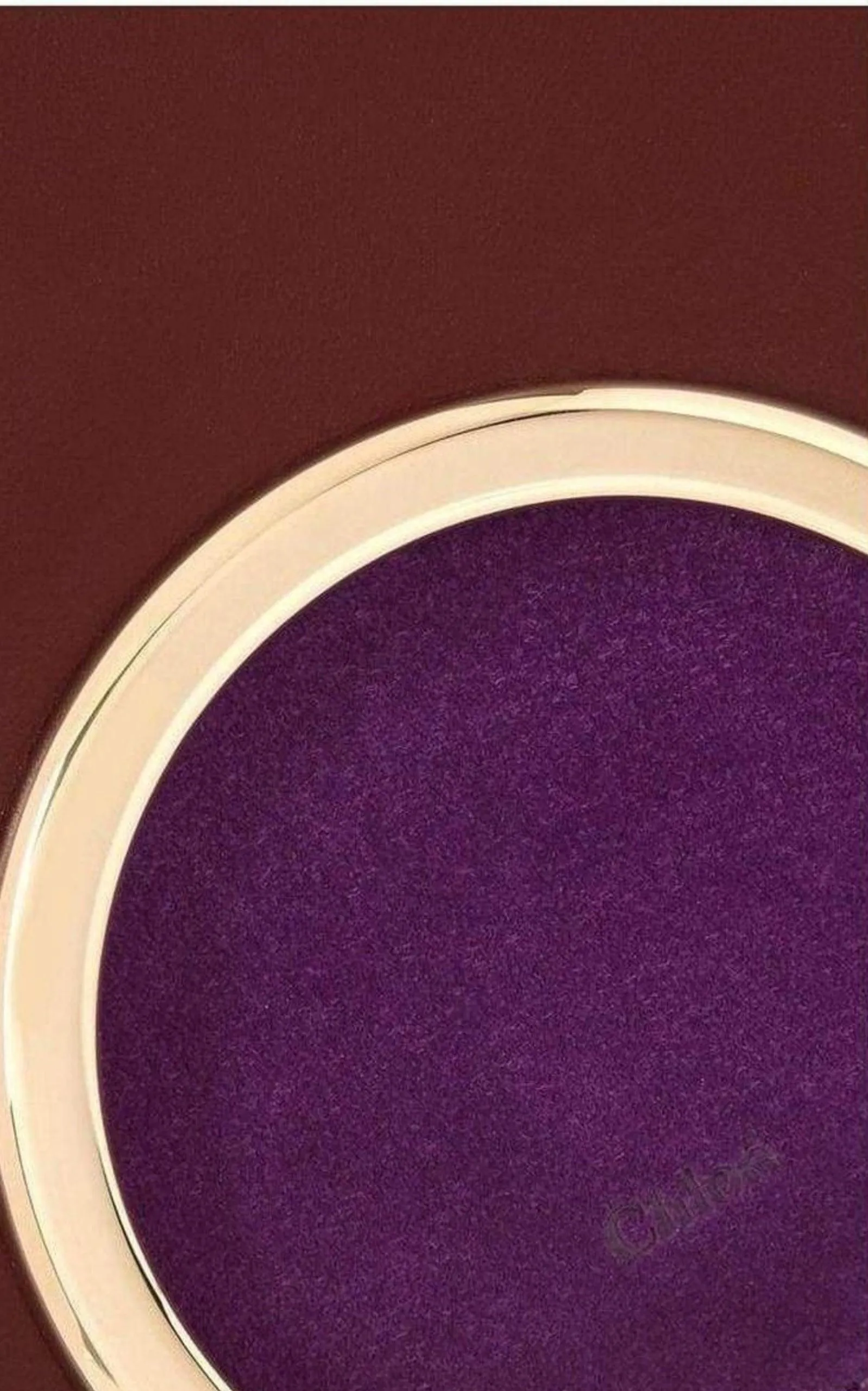 Gabrielle Burgundy Leather Clutch