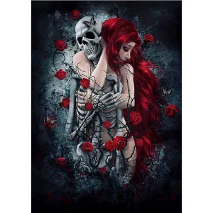 Girl With Skull