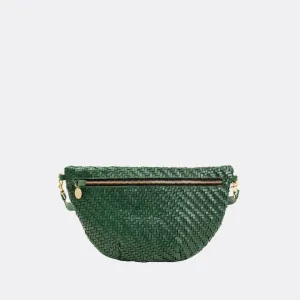 Grande Fanny Pack (Evergreen Woven Zig Zag)