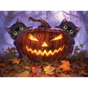 Halloween Cat Pumpkin