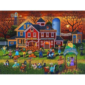Halloween Farm House
