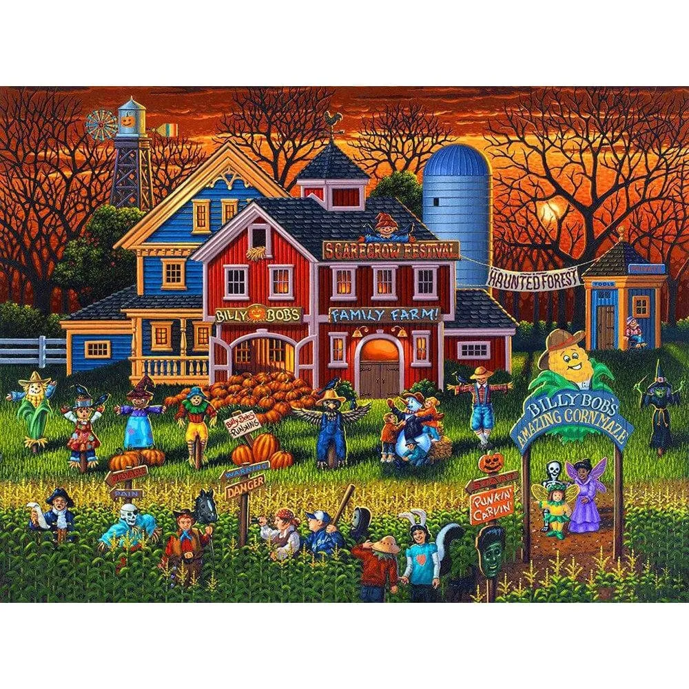 Halloween Farm House