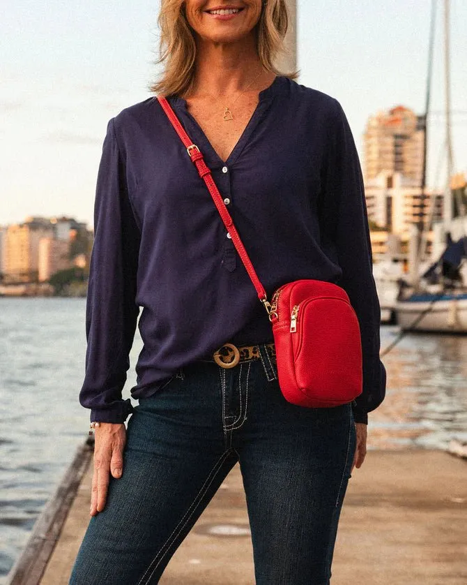 JAVA PHONE BAG RED