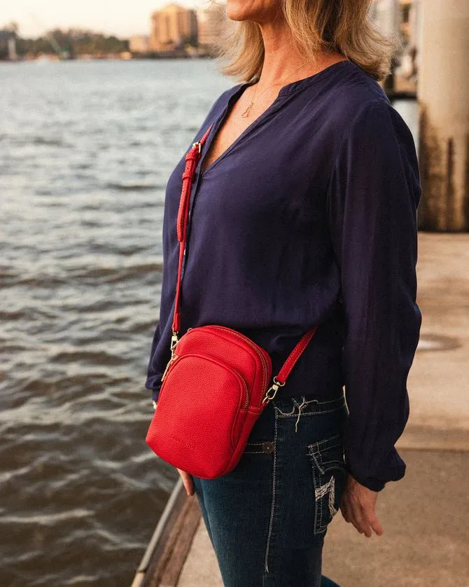 JAVA PHONE BAG RED