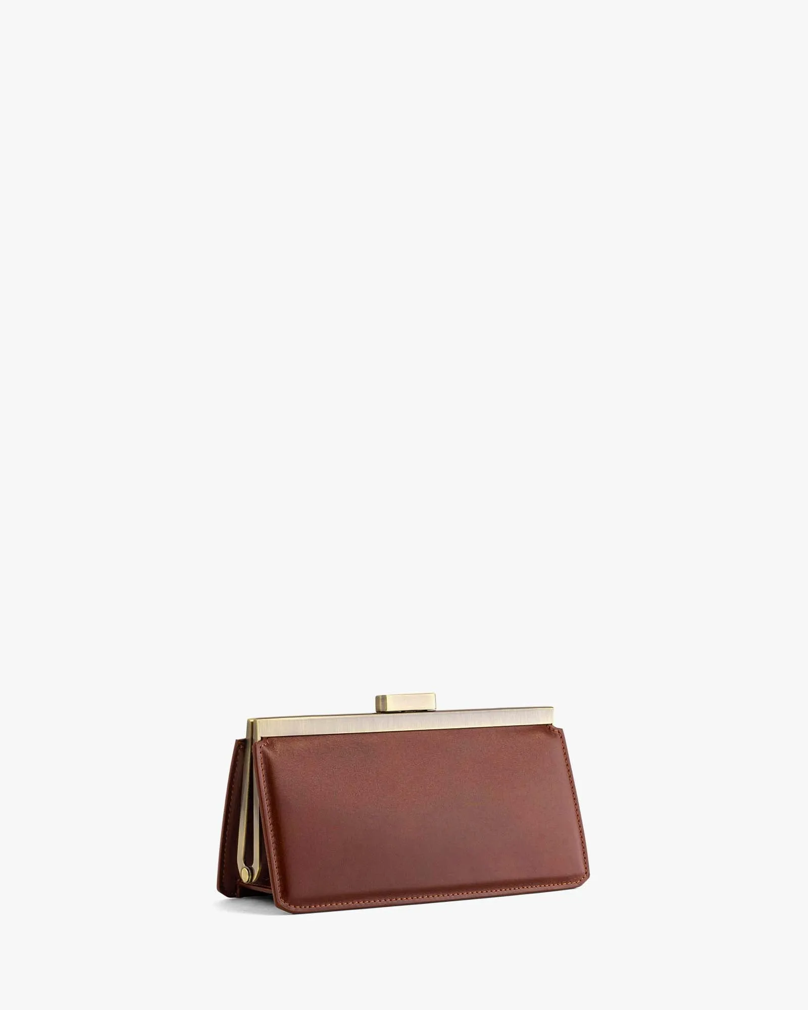 Jeanne Baguette Short Strap Brown