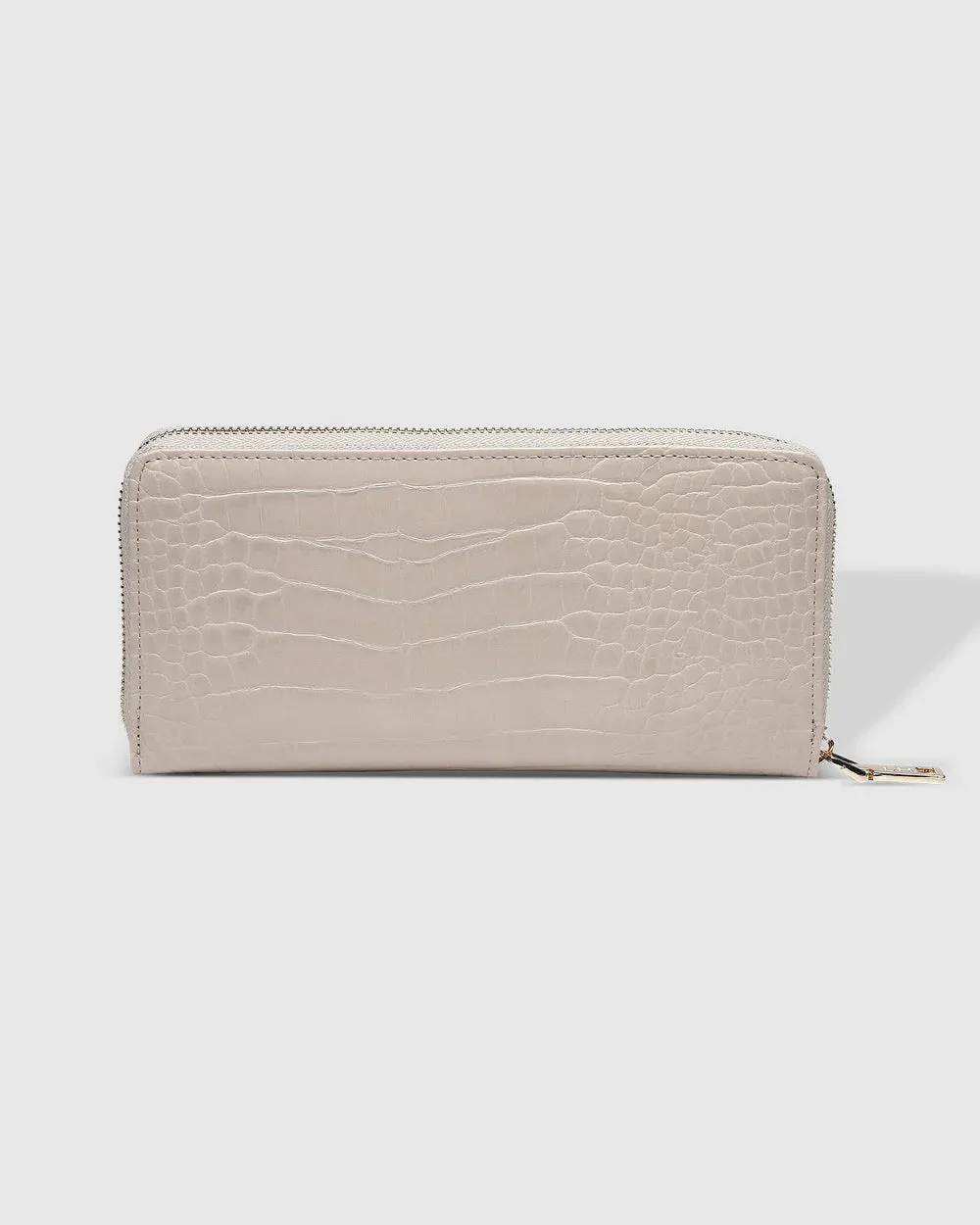 JESSICA WALLET CROC PUTTY