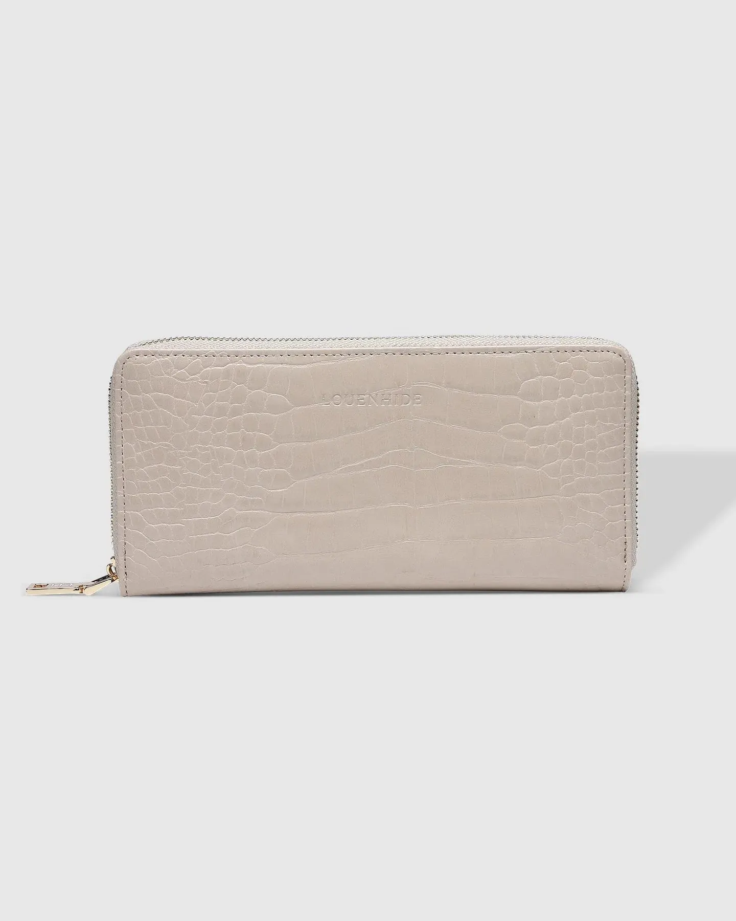 JESSICA WALLET CROC PUTTY