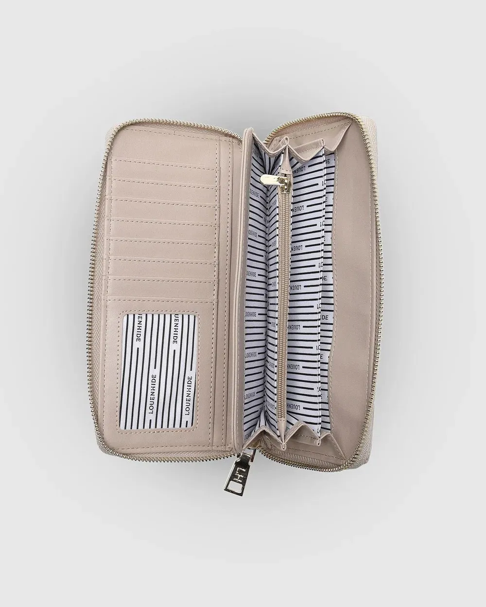 JESSICA WALLET CROC PUTTY