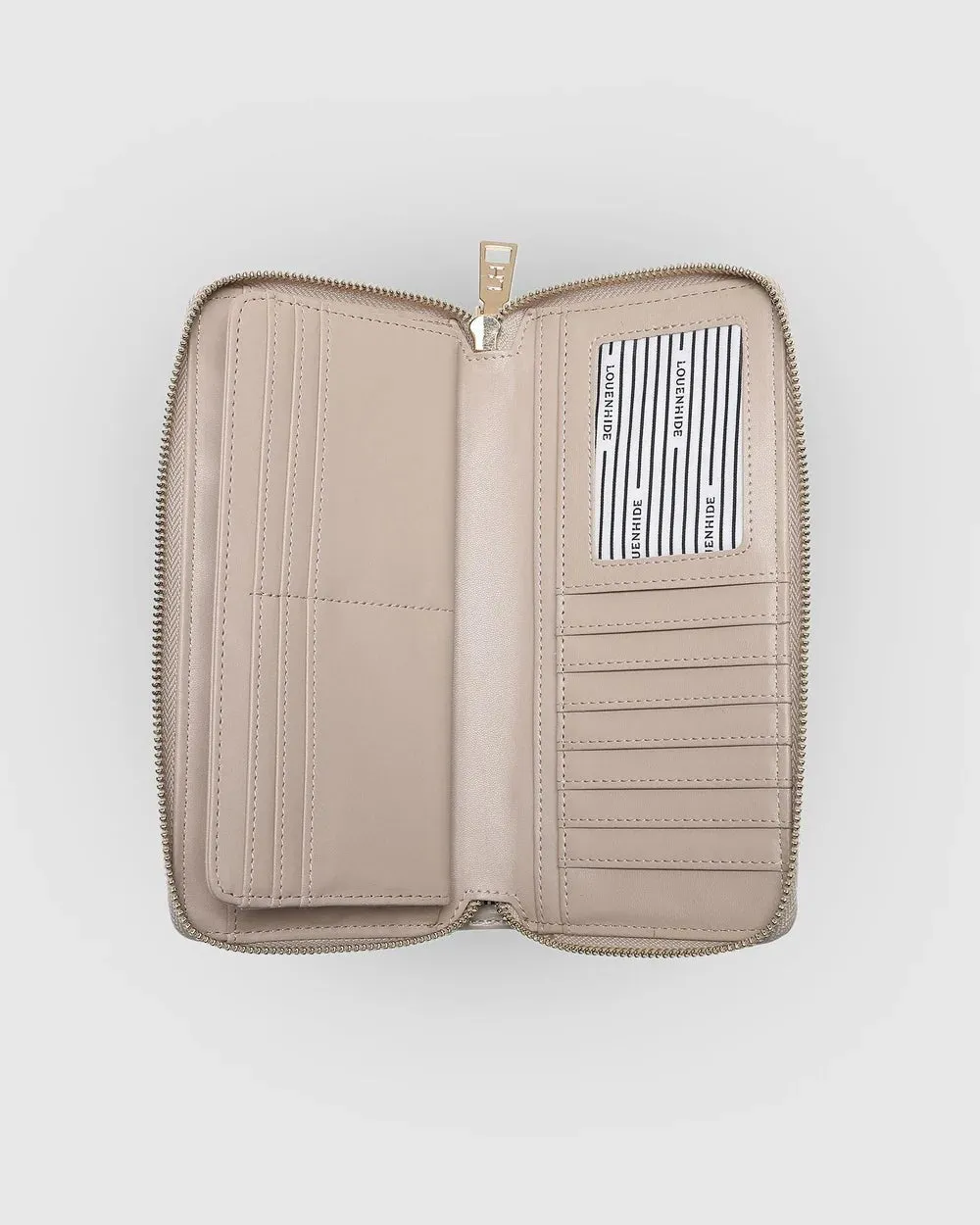 JESSICA WALLET CROC PUTTY