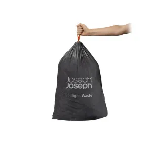 Joseph Joseph IW6 30L Grey Custom-Fit Bin Liners 20 Pack