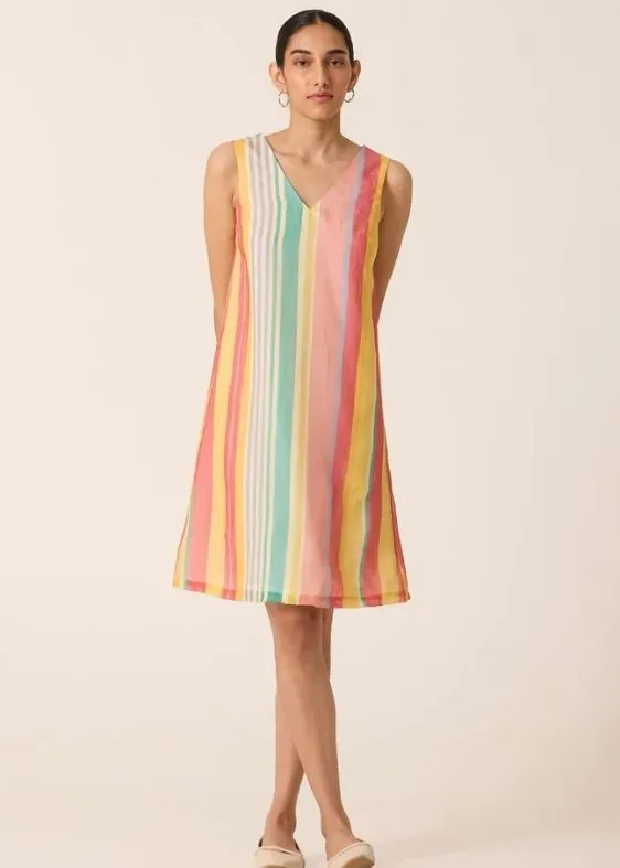 Kalapi Handwoven Shift Dress